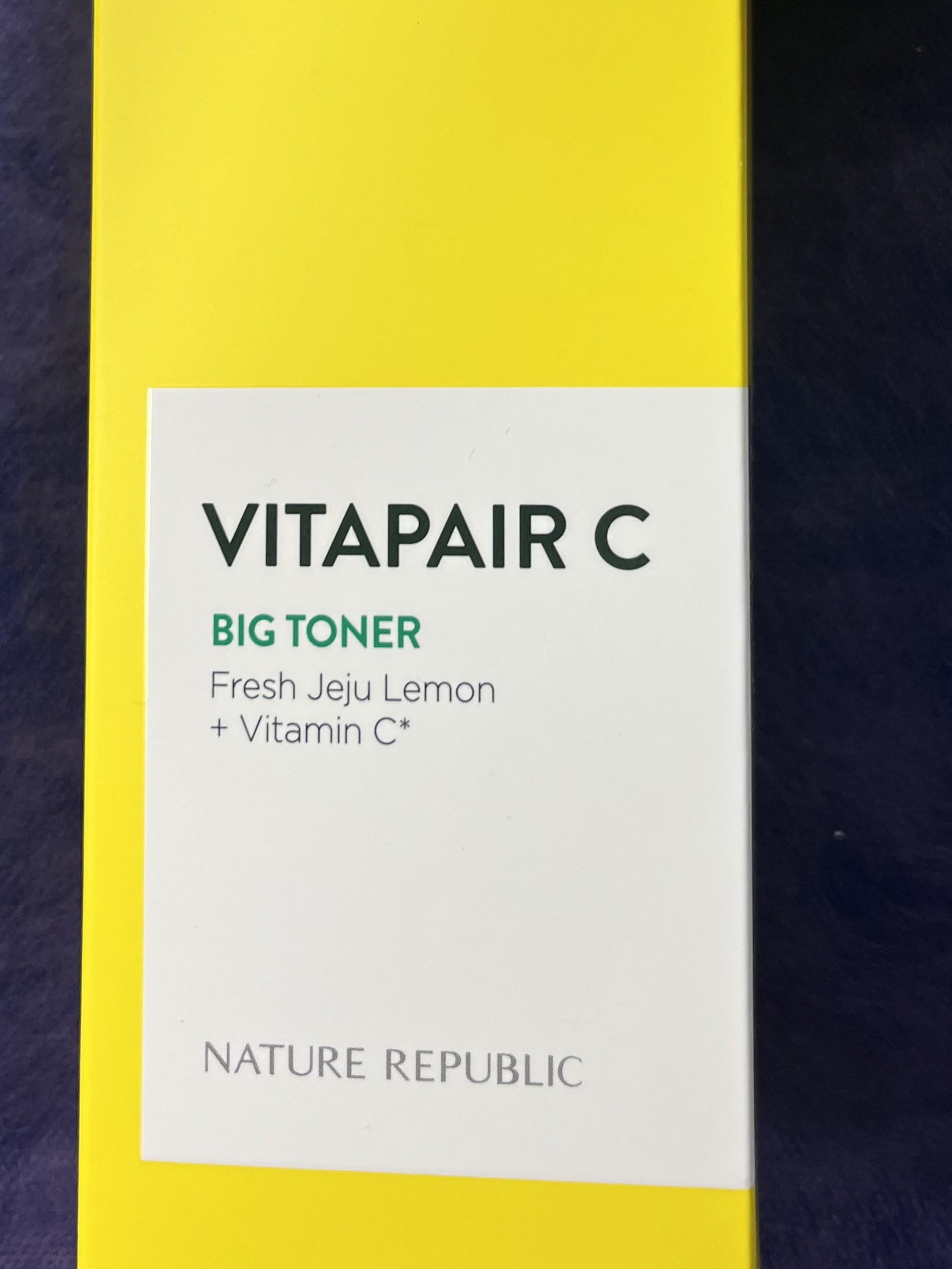 ビタペアCビッグトナー/ネイチャーリパブリック/化粧水を使ったクチコミ（2枚目）