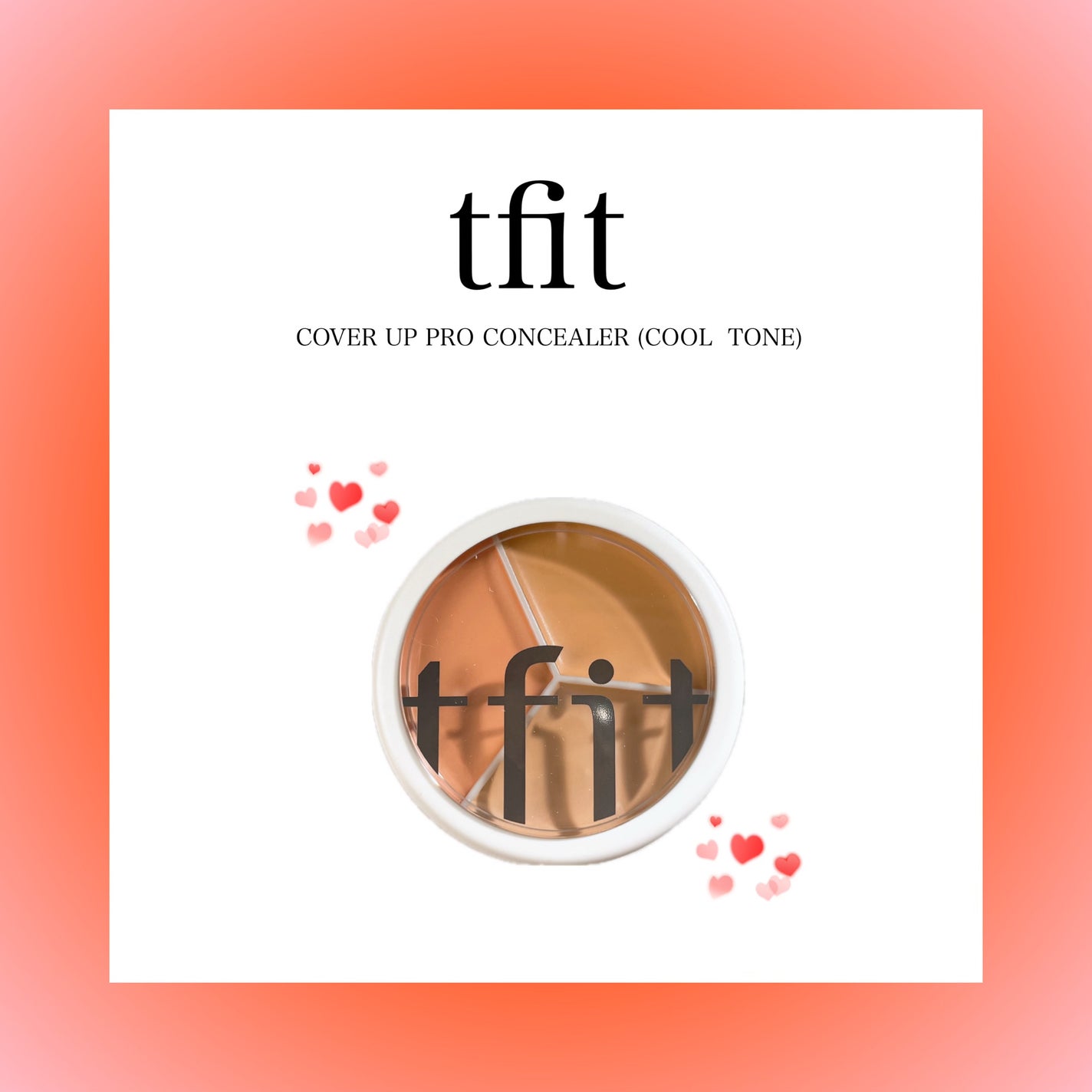 カバーアッププロコンシーラー/TFIT/パレットコンシーラーを使ったクチコミ(1枚目)