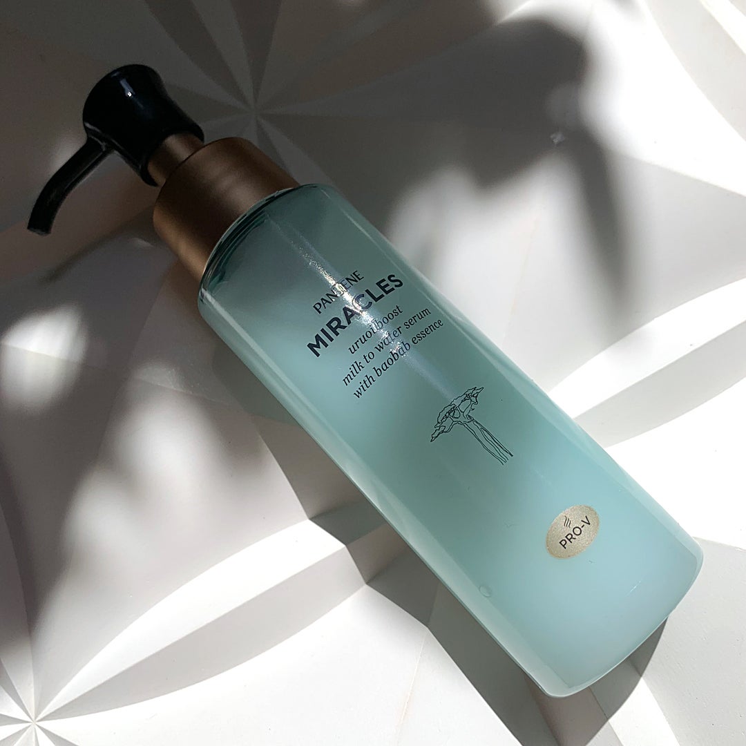 ミラクルズ うるおいブーストミルクウォーターセラム/パンテーン/アウトバストリートメントを使ったクチコミ(5枚目)