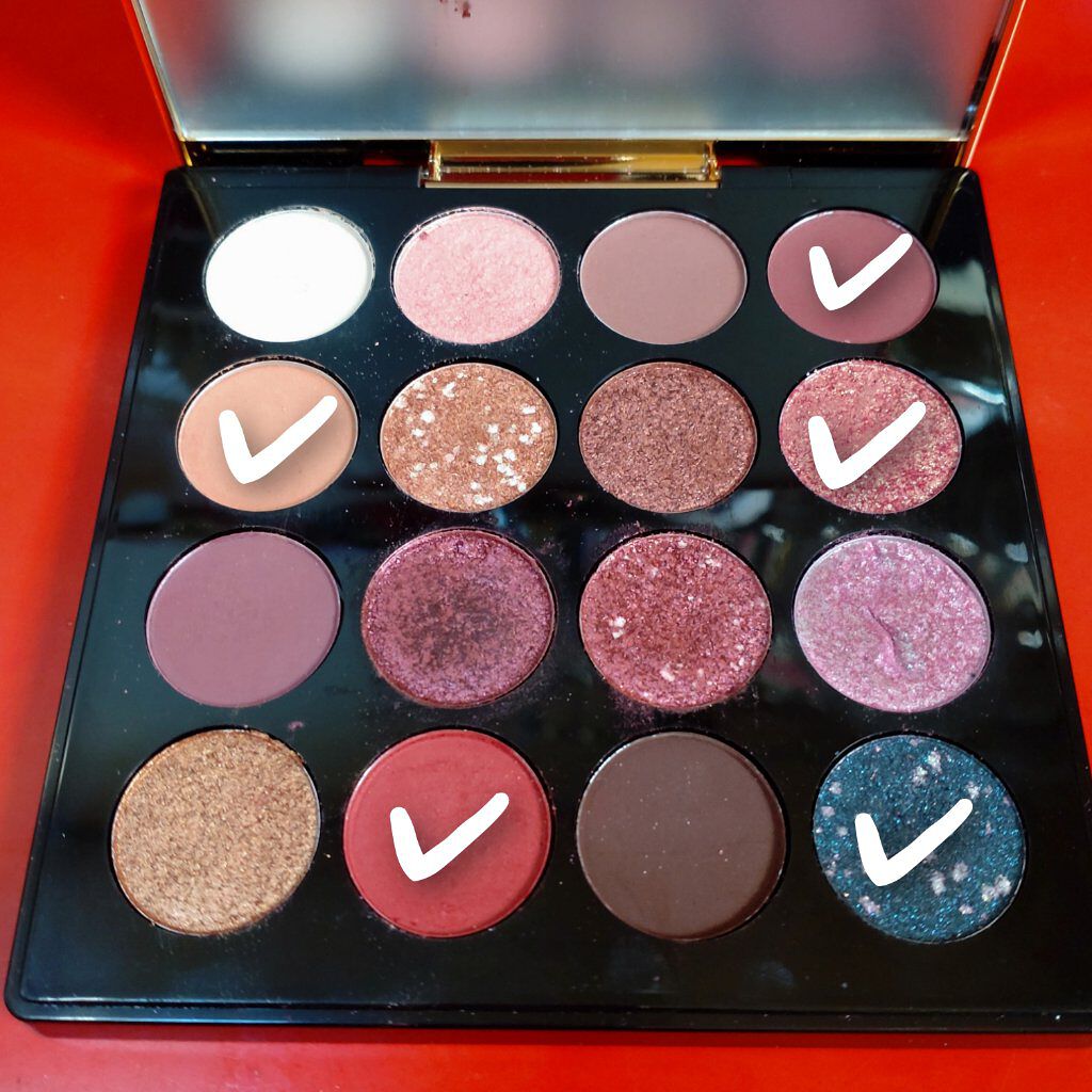 大英博物館 エジプトシリーズ アイシャドウパレット/ZEESEA/アイシャドウパレットを使ったクチコミ（2枚目）