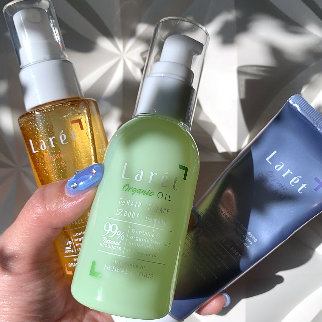 オーガニックミスト/Laret/ミスト状化粧水を使ったクチコミ(1枚目)