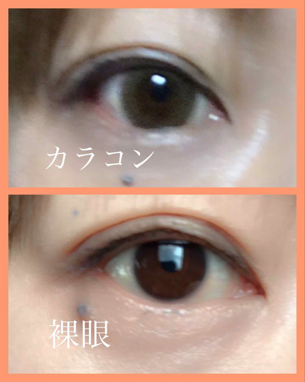 アイジェニック イノセントヘーゼル/アイジェニック/カラーコンタクトレンズを使ったクチコミ（2枚目）
