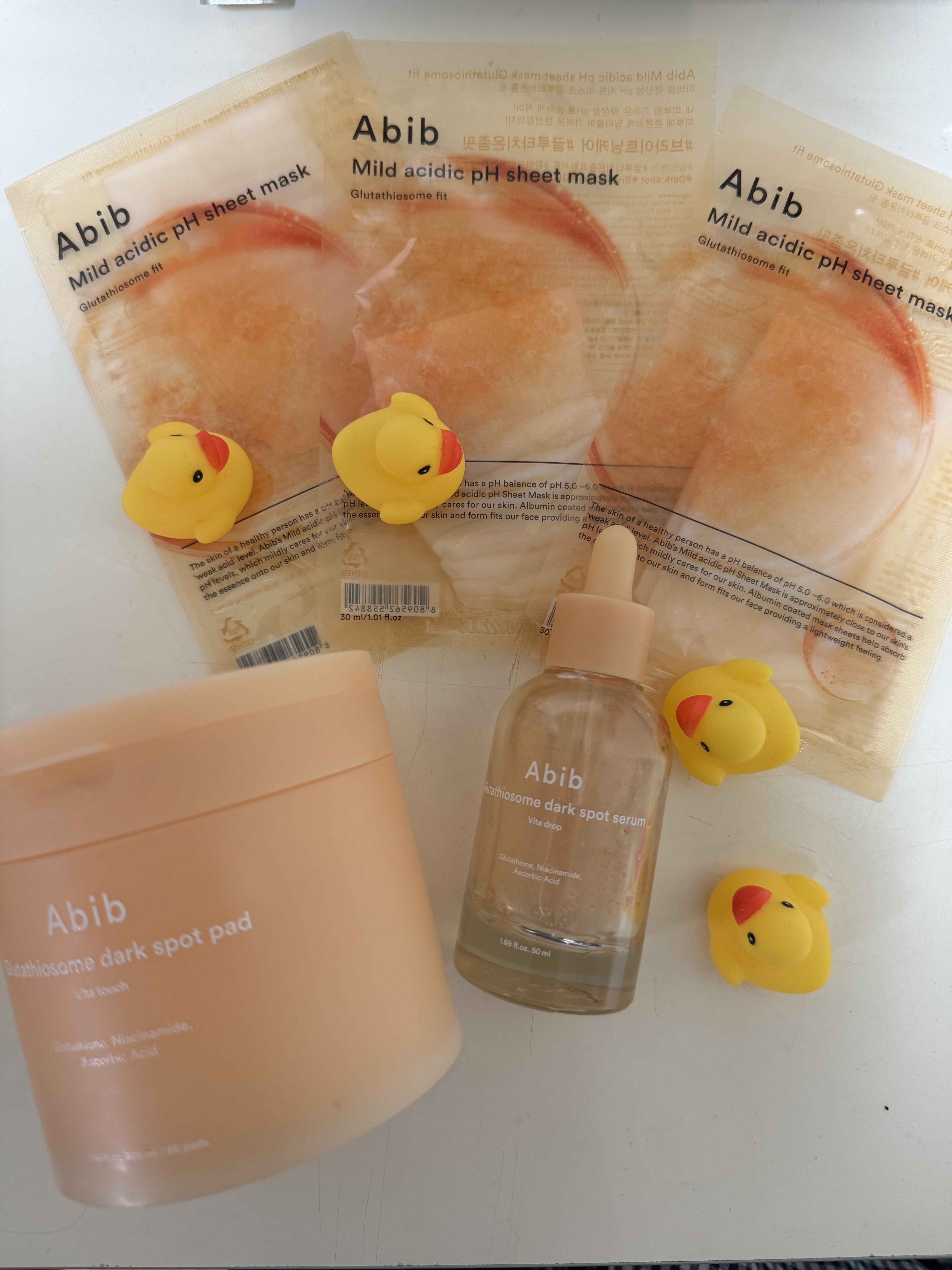 弱酸性pHシートマスク  グルタチオンソームフィット/Abib /シートマスク・パックを使ったクチコミ（1枚目）