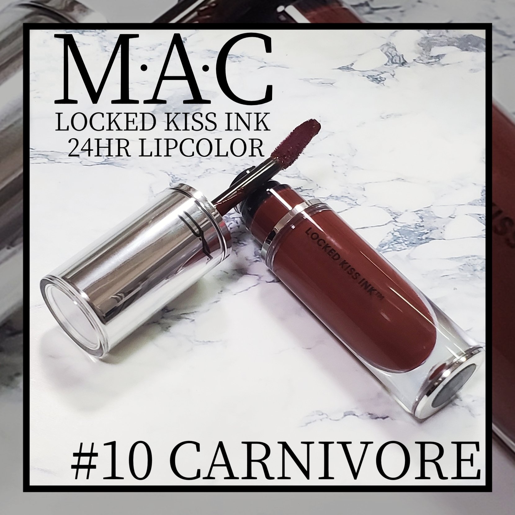 M·A·C ロックド キス インク リップカラー/M・A・C/口紅を使ったクチコミ（1枚目）
