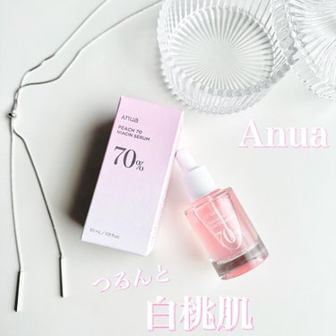 桃70%ナイアシンセラム/Anua/美容液を使ったクチコミ（1枚目）