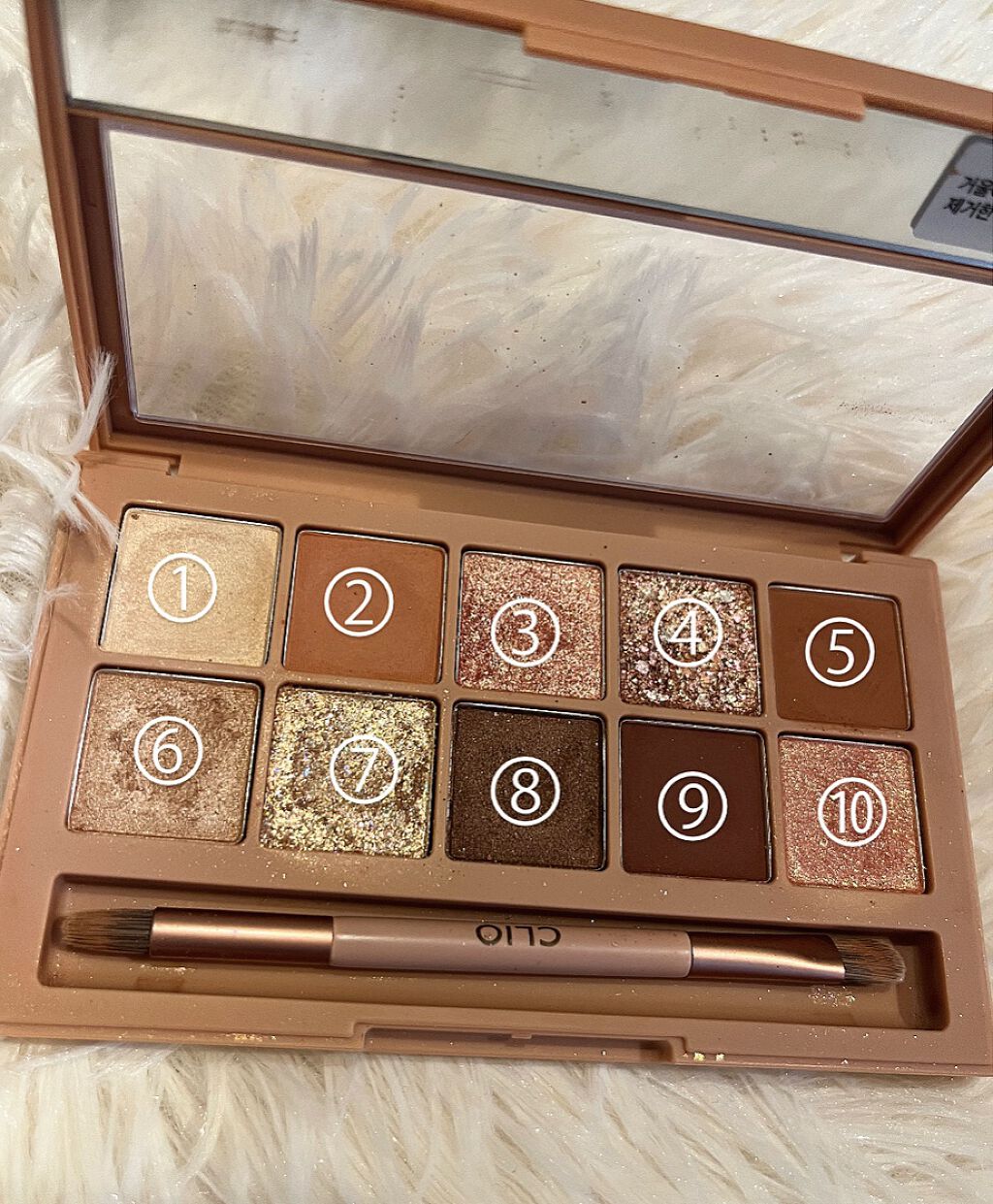 プロ アイ パレット/CLIO/アイシャドウパレットを使ったクチコミ（2枚目）