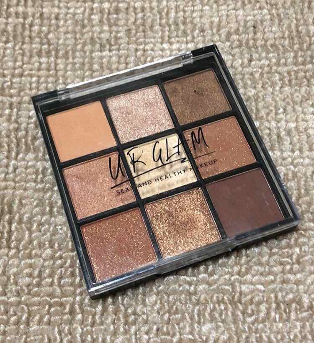 UR GLAM　BLOOMING EYE COLOR PALETTE/U R GLAM/アイシャドウパレットを使ったクチコミ（1枚目）