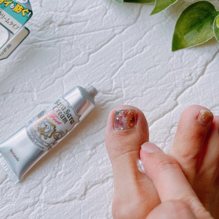 薬用足指さらさらクリーム/デオナチュレ/デオドラント・制汗剤を使ったクチコミ(3枚目)