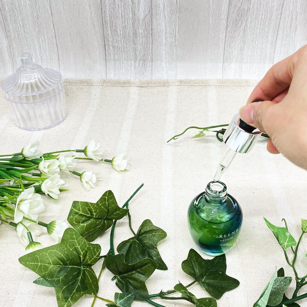 セラム/GREEN&/美容液を使ったクチコミ（3枚目）