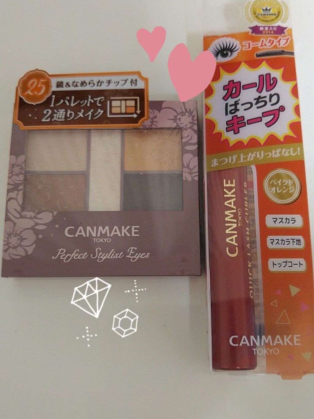 クイックラッシュカーラー/キャンメイク/マスカラ下地を使ったクチコミ（1枚目）