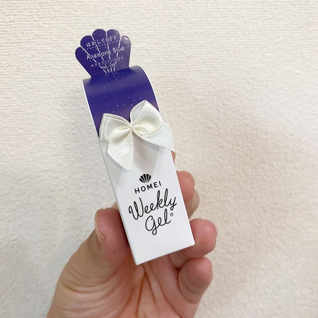 ウィークリージェル/HOMEI/ジェルネイルを使ったクチコミ(3枚目)