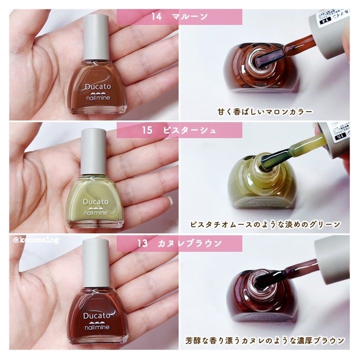 ネイルマイン/デュカート/マニキュアを使ったクチコミ(3枚目)