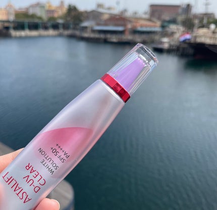 D-UVクリア ホワイトソリューション/アスタリフト/日焼け止めクリームを使ったクチコミ(2枚目)