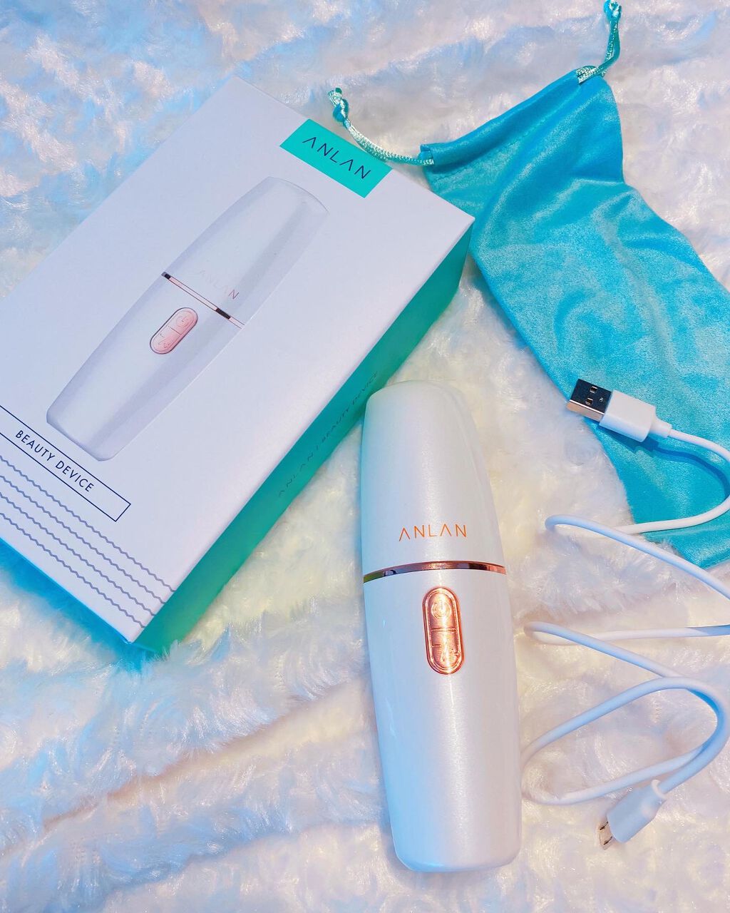 ANLAN 美顔器 RF(ラジオ波) ems/ANLAN/美顔器・マッサージを使ったクチコミ（1枚目）