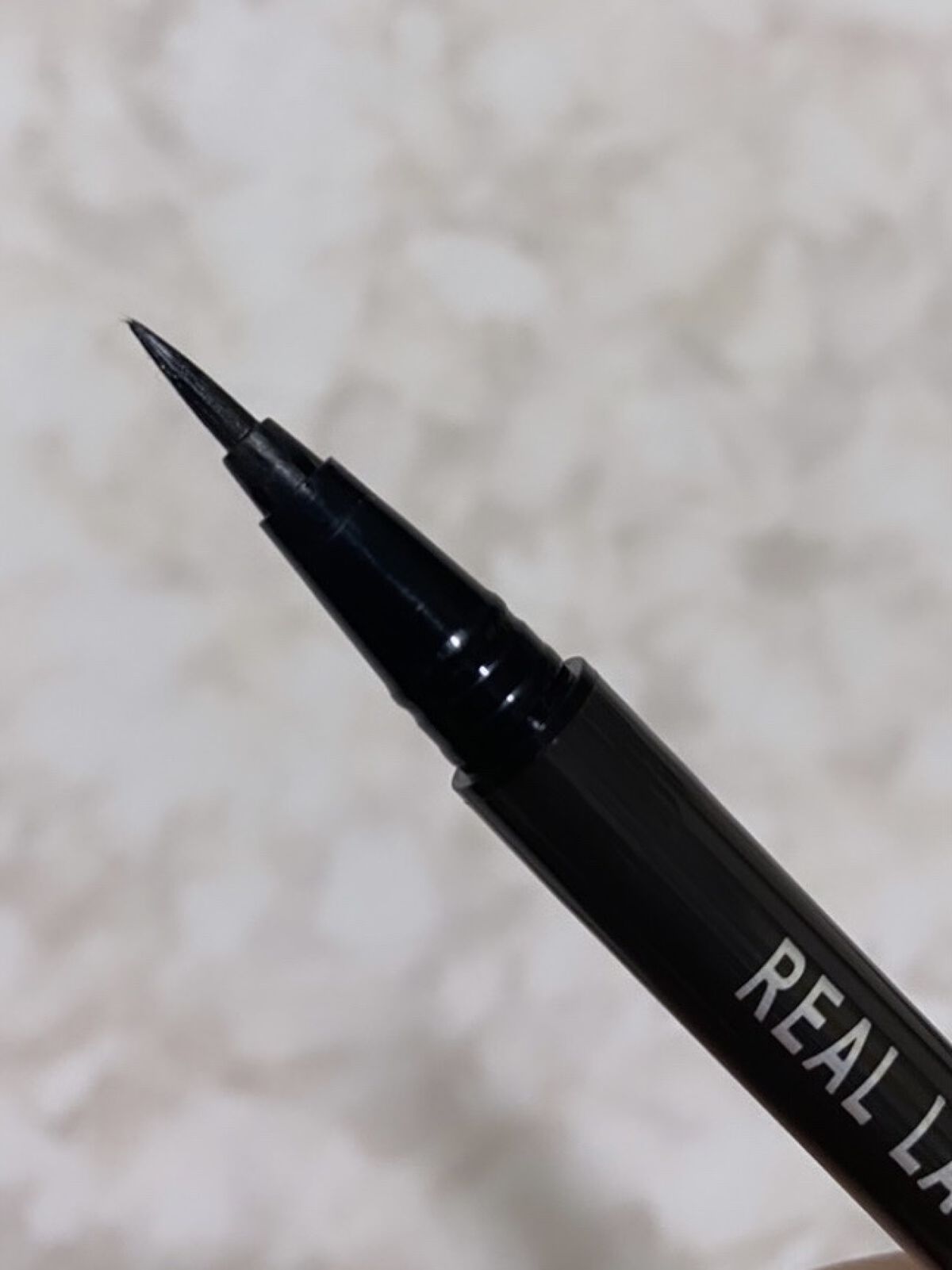 リアルラスティングアイライナー24hWP DB ディープブラウン/K-パレット/リキッドアイライナーを使ったクチコミ（2枚目）