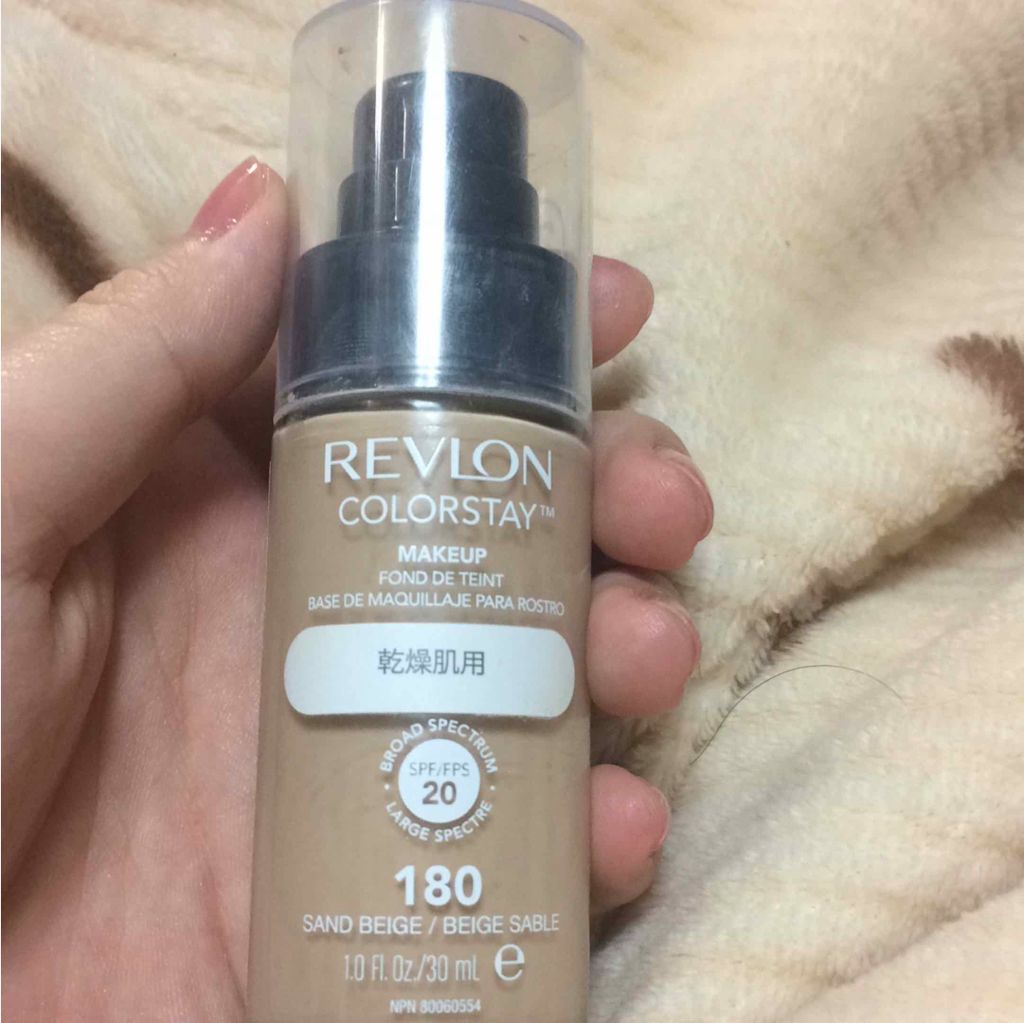 カラーステイ メイクアップ/REVLON/リキッドファンデーションを使ったクチコミ(1枚目)