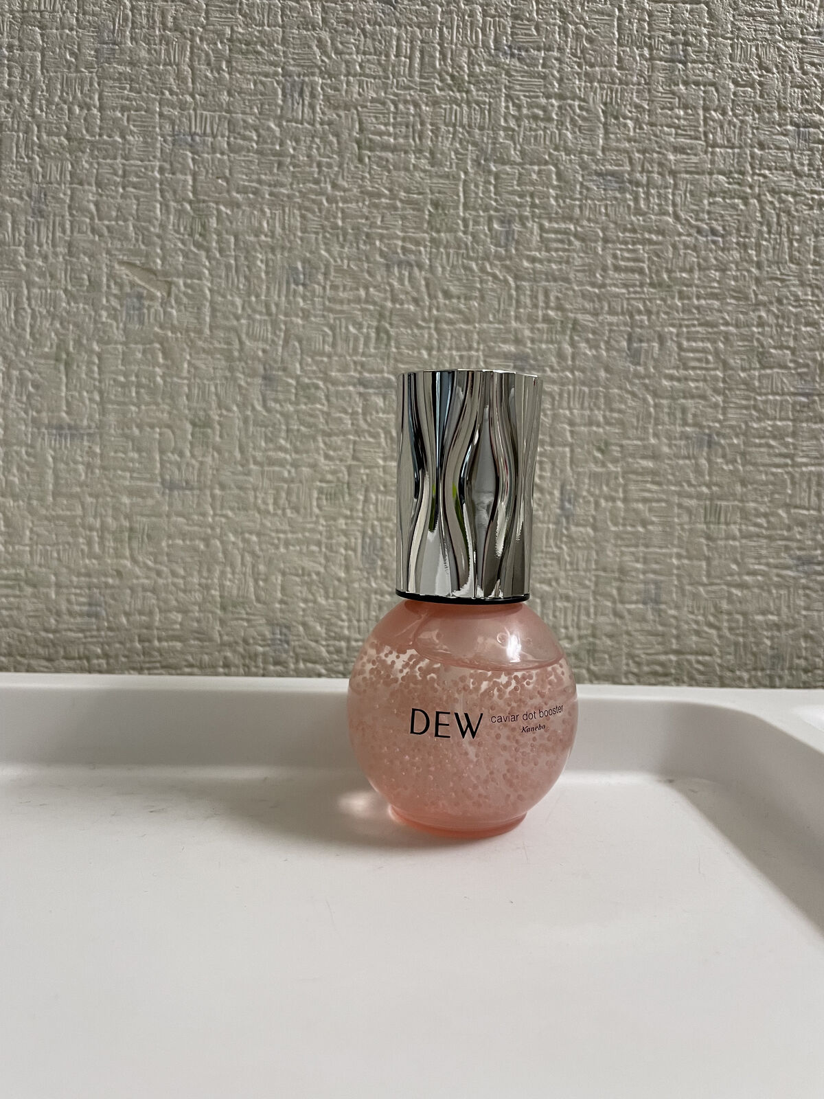 キャビアドットブースター ローズクォーツカラーボトル/DEW/ブースター・導入液を使ったクチコミ（1枚目）