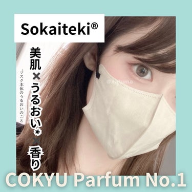 Sokaiteki COKYU 香り付き/SOKAITEKI/マスクを使ったクチコミ（1枚目）