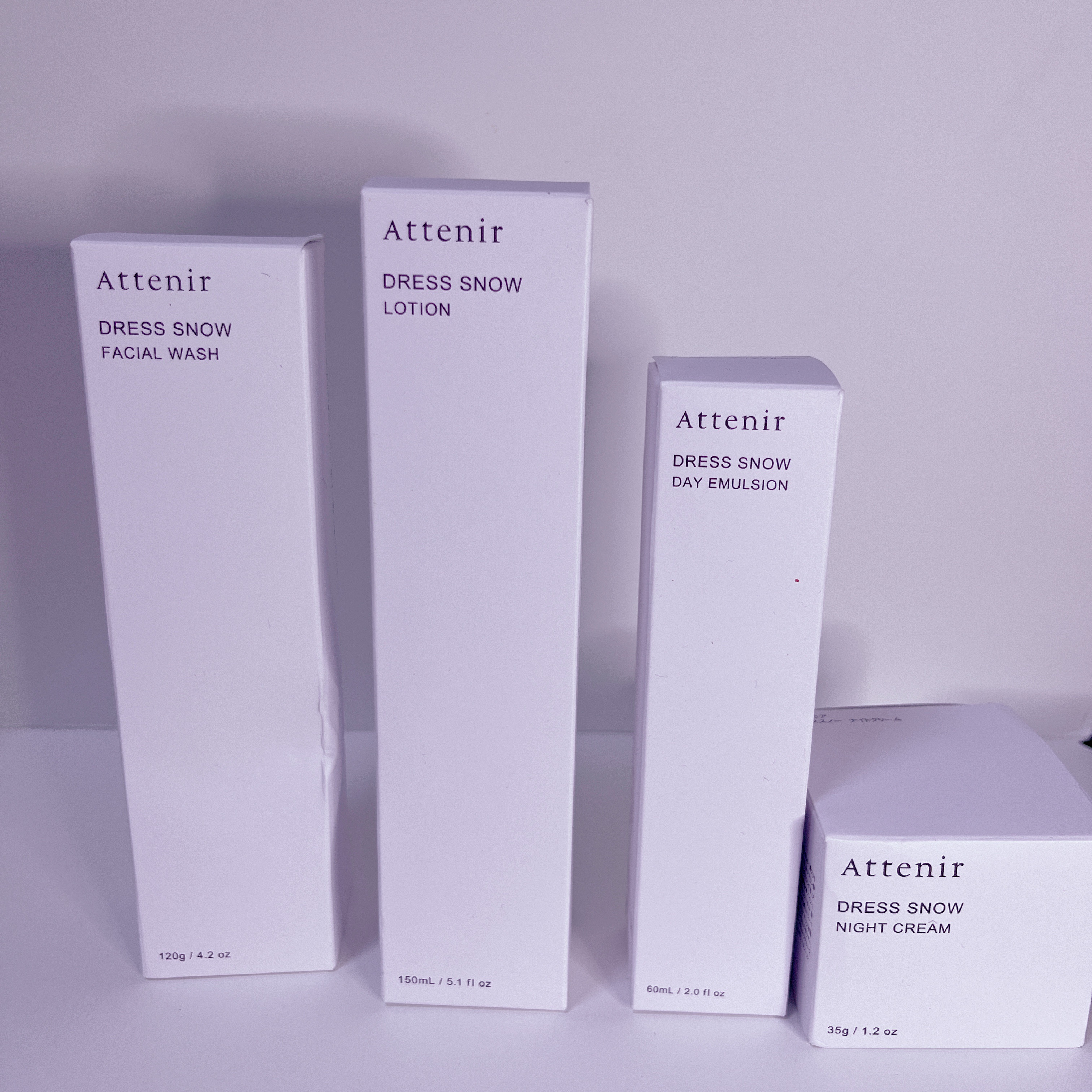 ドレススノー フェイシャルウォッシュ/アテニア/洗顔フォームを使ったクチコミ（1枚目）