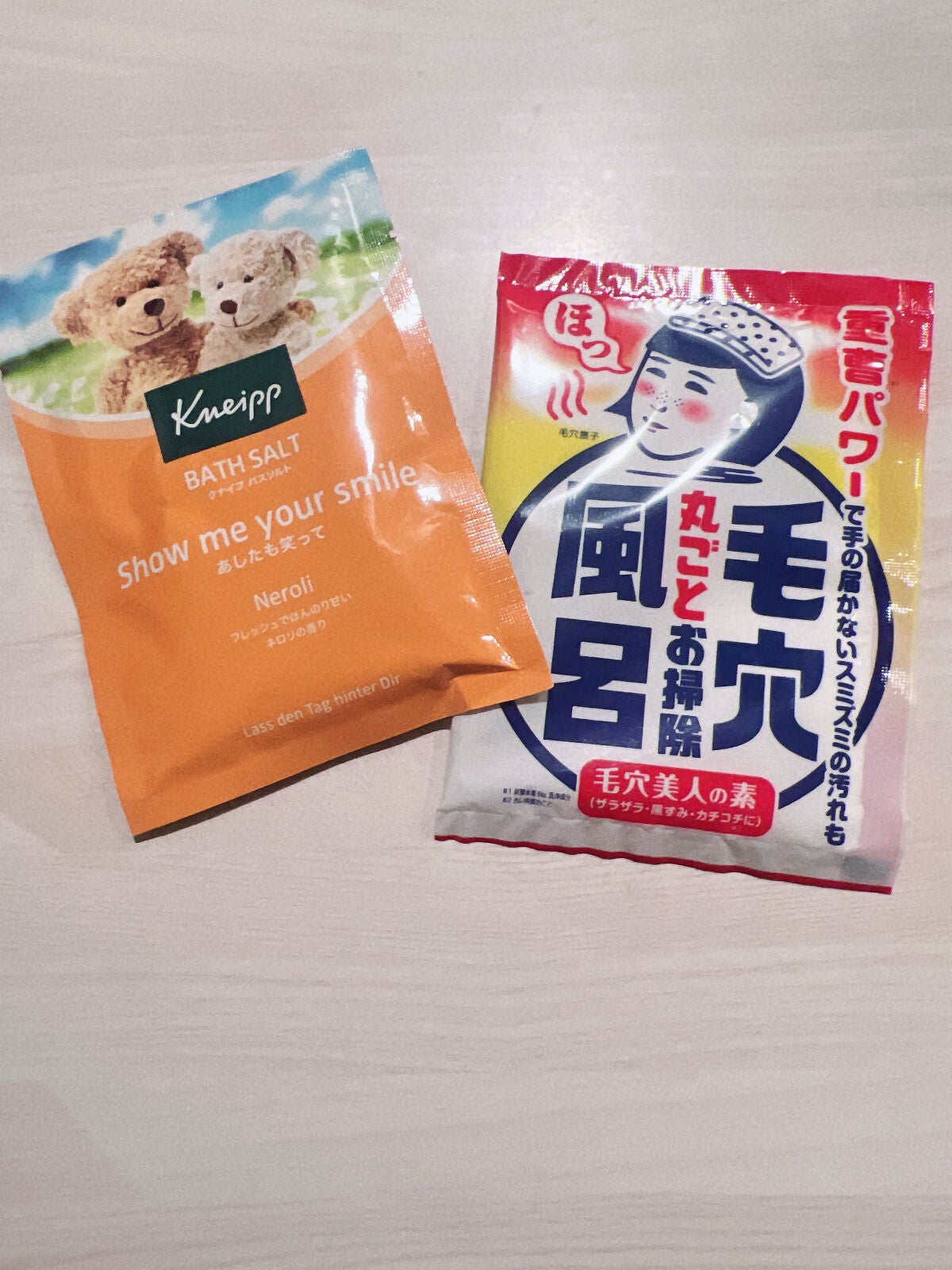 重曹つるつる風呂/毛穴撫子/炭酸系入浴剤を使ったクチコミ(1枚目)