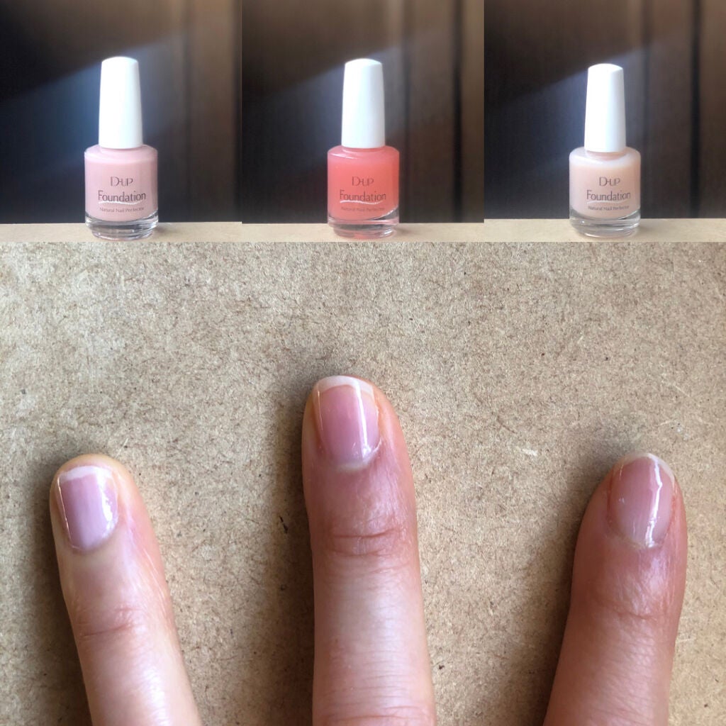 ディーアップファンデーション/D-UP/ネイルベースコートを使ったクチコミ(4枚目)