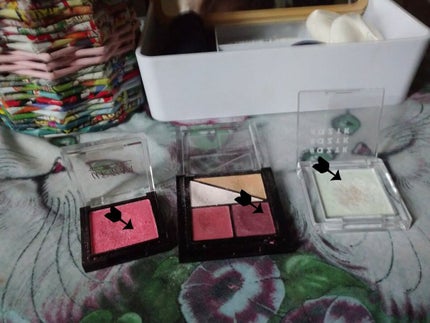 UR GLAM POWDER EYESHADOW/U R GLAM/単色アイシャドウを使ったクチコミ(1枚目)