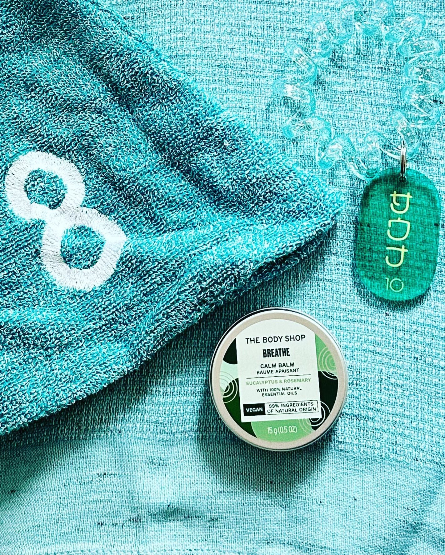 ウェルネス カームバーム ユーカリ&ローズマリー/THE BODY SHOP/フェイスバームを使ったクチコミ(2枚目)