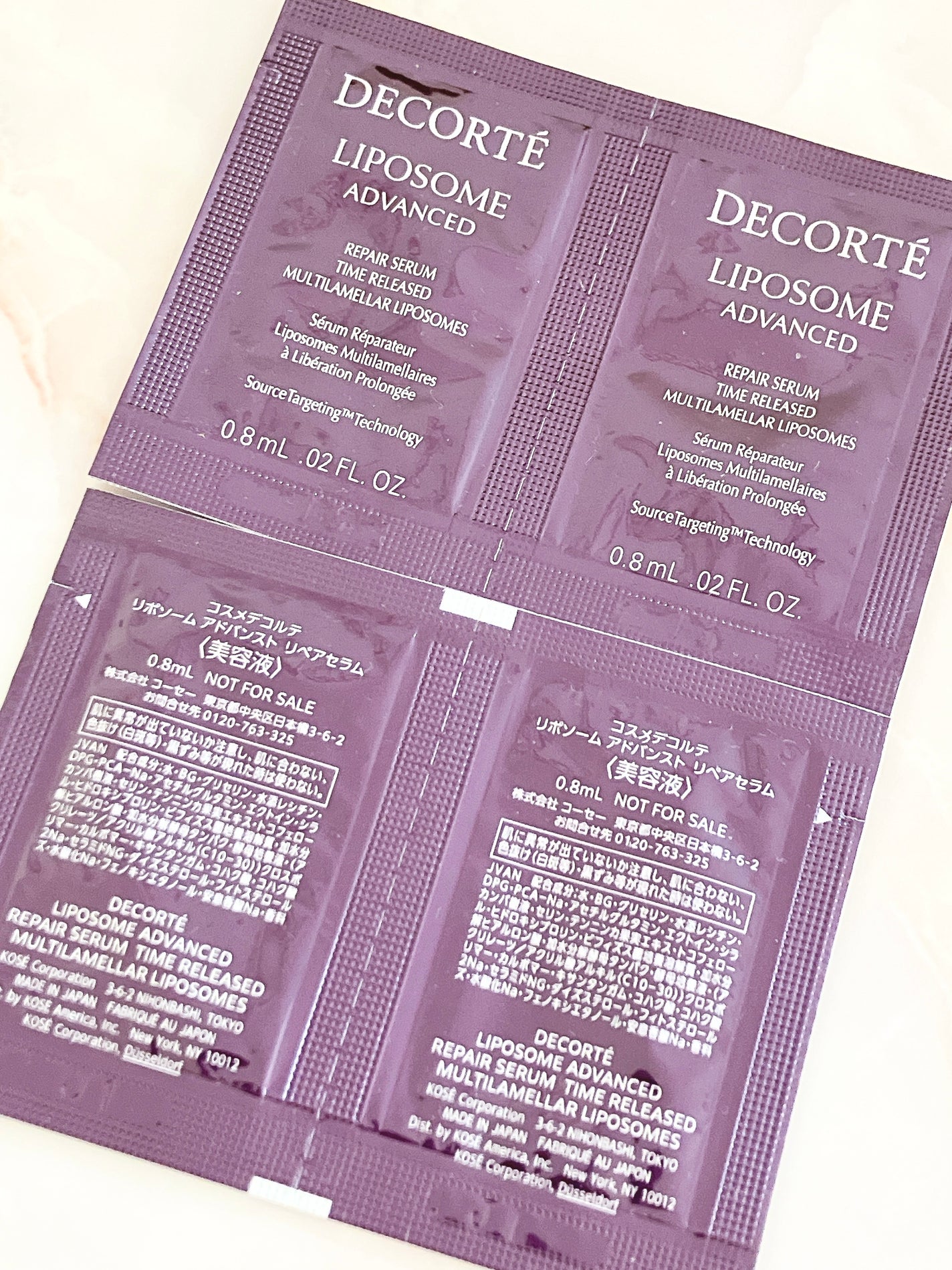 リポソーム アドバンスト リペアセラム/DECORTÉ/美容液を使ったクチコミ(1枚目)