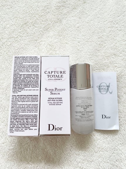 【旧】カプチュール トータル セル ENGY スーパー セラム/Dior/美容液を使ったクチコミ(5枚目)