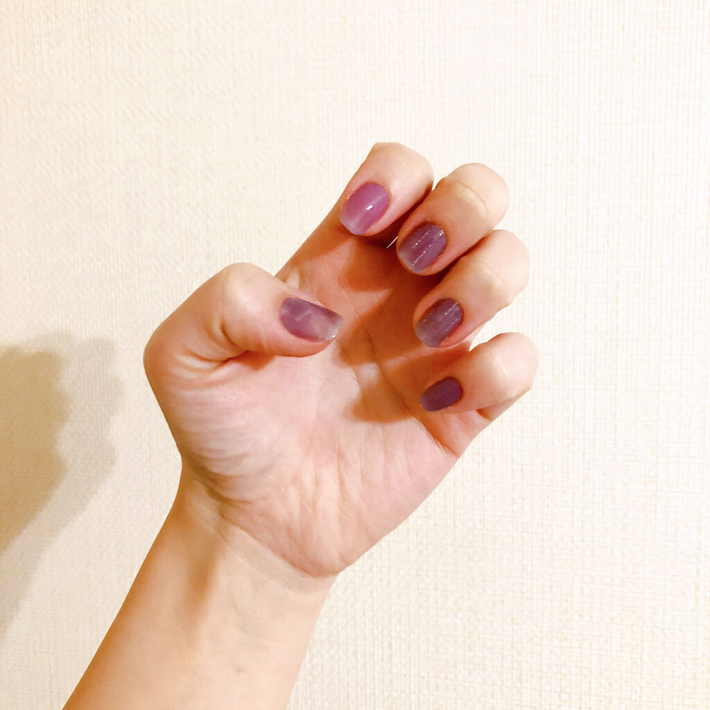 貼るジェルネイル/セリア/ネイルシールを使ったクチコミ（1枚目）