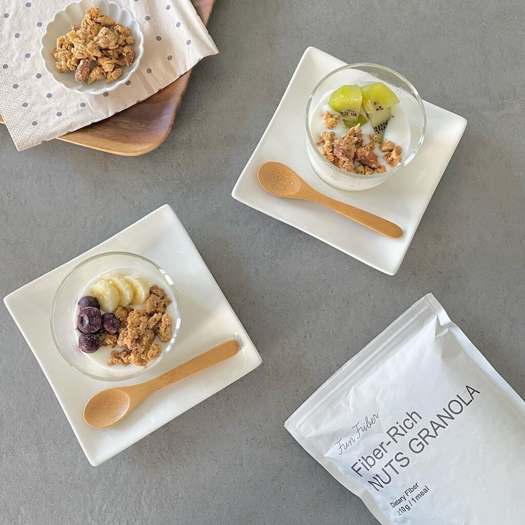 nita⌇フォロバ on LIPS 「食物繊維足りてる⁉︎/私は全然足りてないので…FunFibe..」(1枚目)