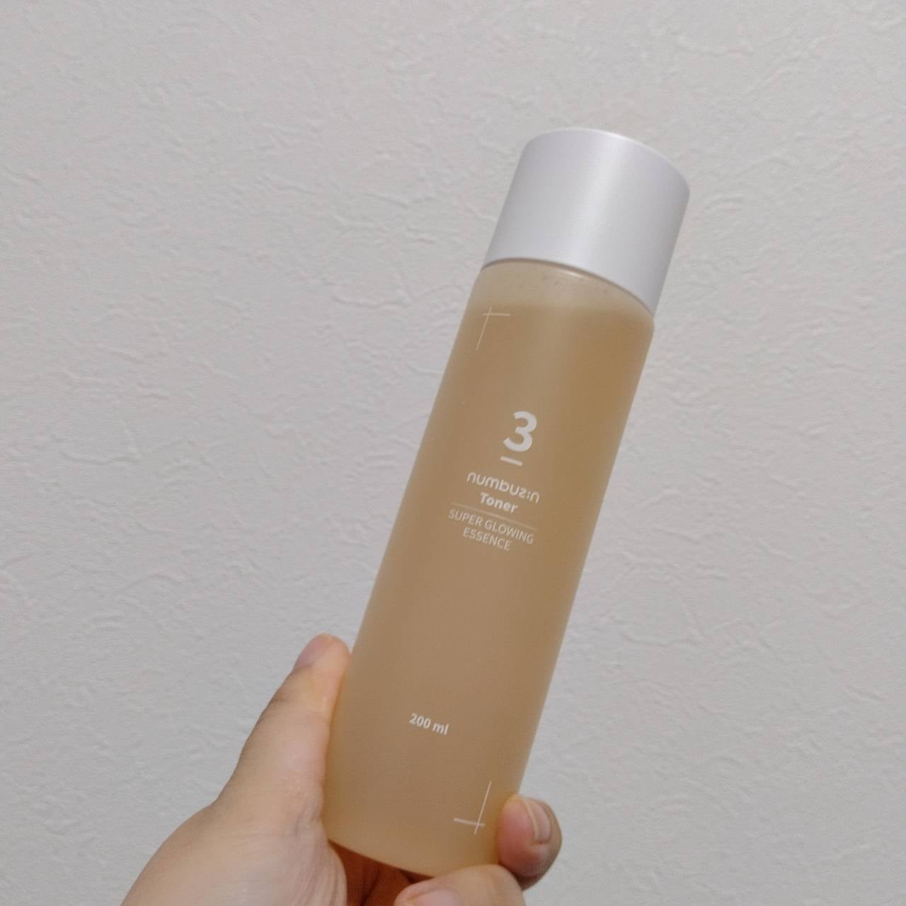 3番 うるツヤ発酵トナー/numbuzin/化粧水を使ったクチコミ(1枚目)