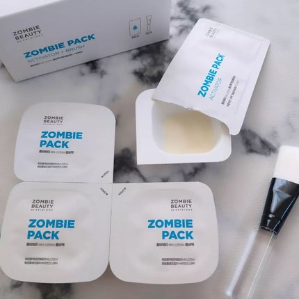 ゾンビビューティー ゾンビパック/SKIN1004/シートマスク・パックを使ったクチコミ(2枚目)