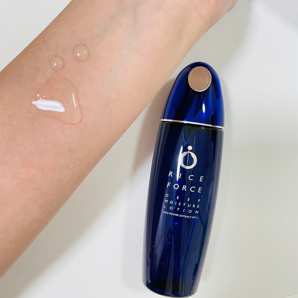 ディープモイスチュアローション/ライスフォース/化粧水を使ったクチコミ(6枚目)
