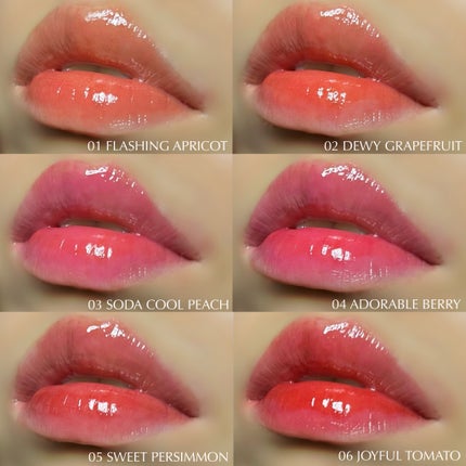 タンフルグラスティント/Colorgram/リップティントを使ったクチコミ(5枚目)