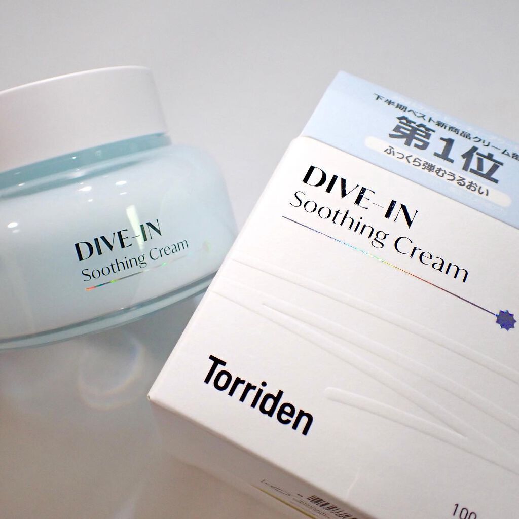ダイブインスージングクリーム/Torriden/フェイスクリームを使ったクチコミ(3枚目)
