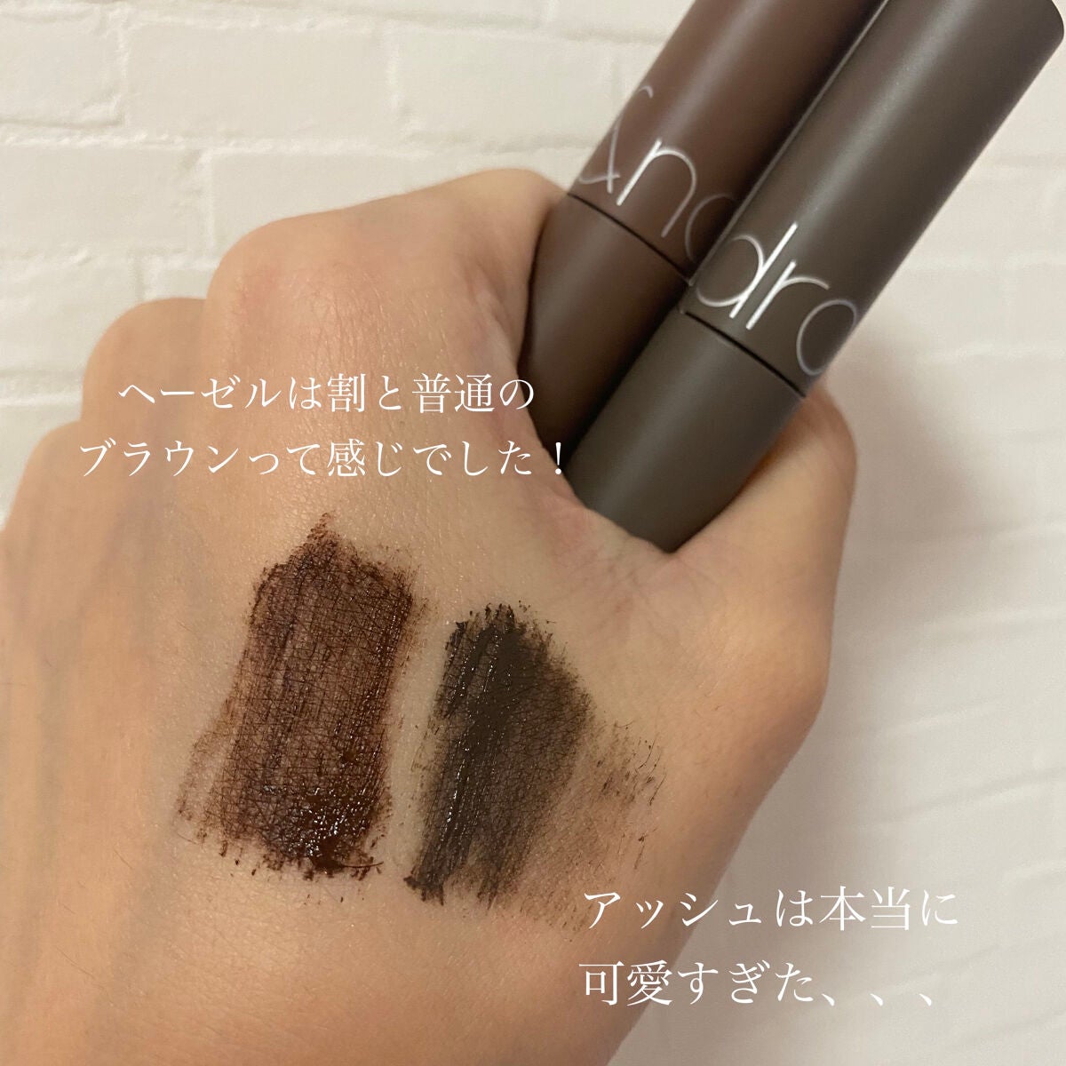 ハンオールフィックスマスカラ/rom&nd/マスカラを使ったクチコミ(2枚目)