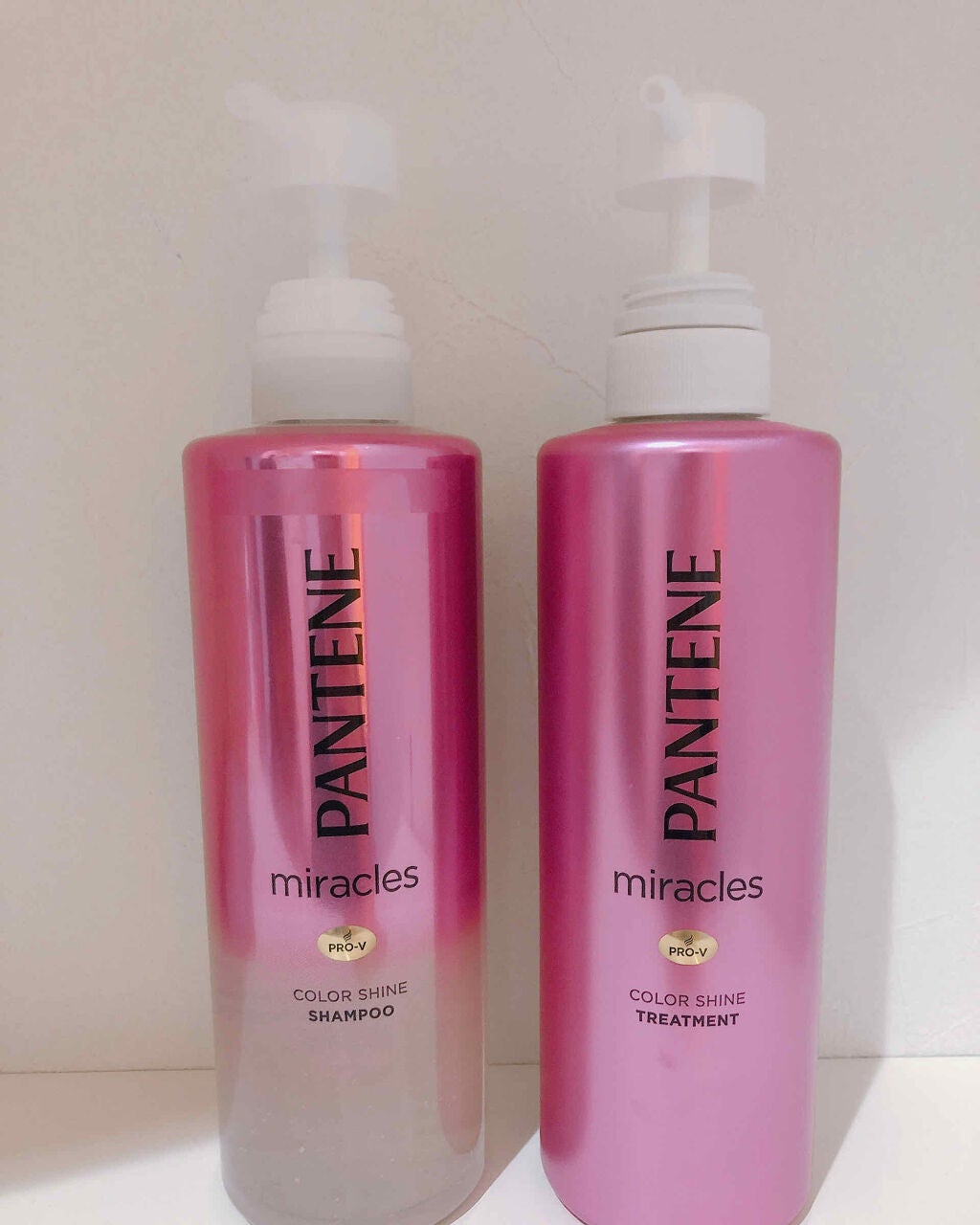 ミラクルズ カラーシャイン シャンプー/トリートメント/パンテーン/市販シャンプーを使ったクチコミ(1枚目)