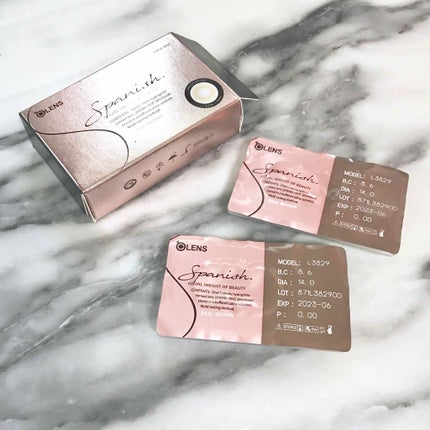 Spanish (スパニッシュ)/OLENS/カラーコンタクトレンズを使ったクチコミ(4枚目)