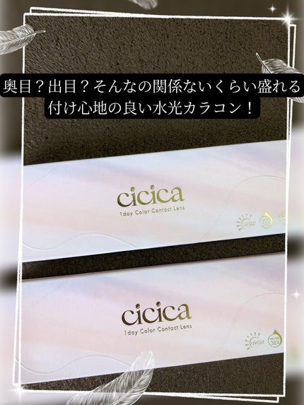 cicica 1day/cicica/ワンデー(1DAY)カラコンを使ったクチコミ(1枚目)