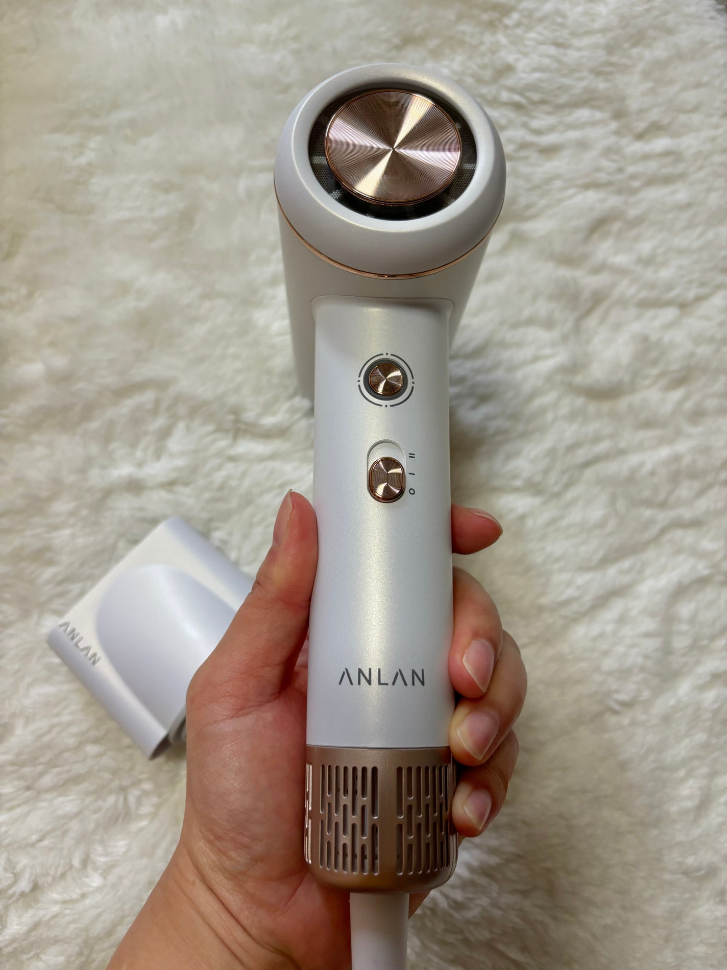 ダブルケアドライヤーse/ANLAN/ドライヤーを使ったクチコミ(5枚目)