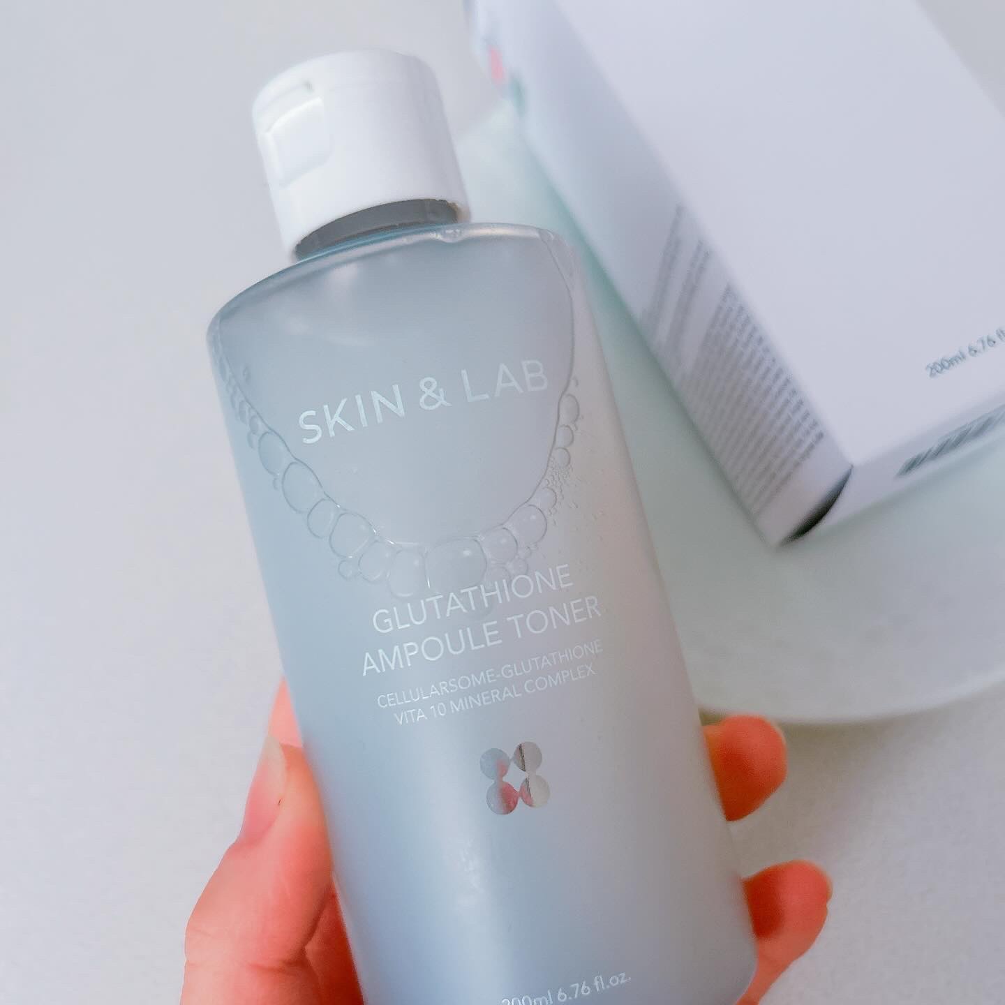 グルタチオンアンプルトナー/SKIN&LAB/化粧水を使ったクチコミ（2枚目）