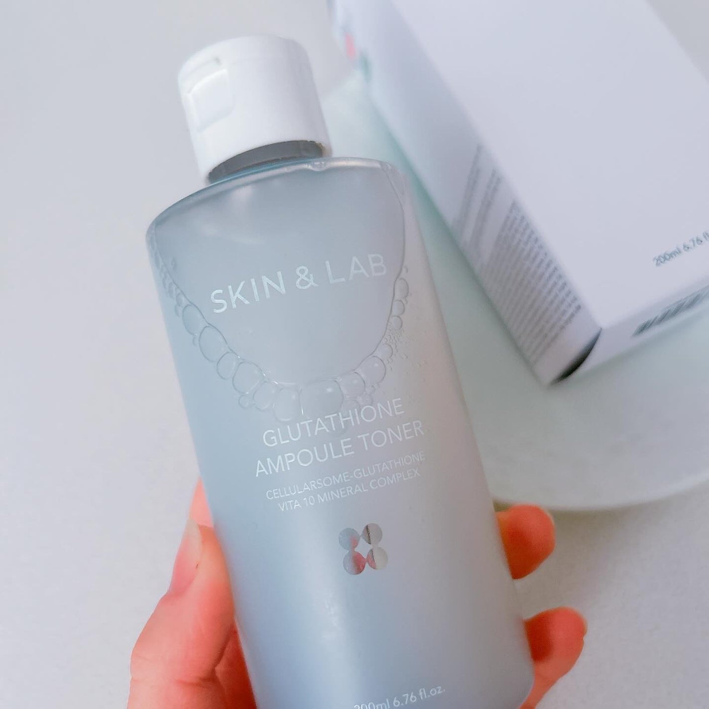 グルタチオンアンプルトナー/SKIN&LAB/化粧水を使ったクチコミ(2枚目)