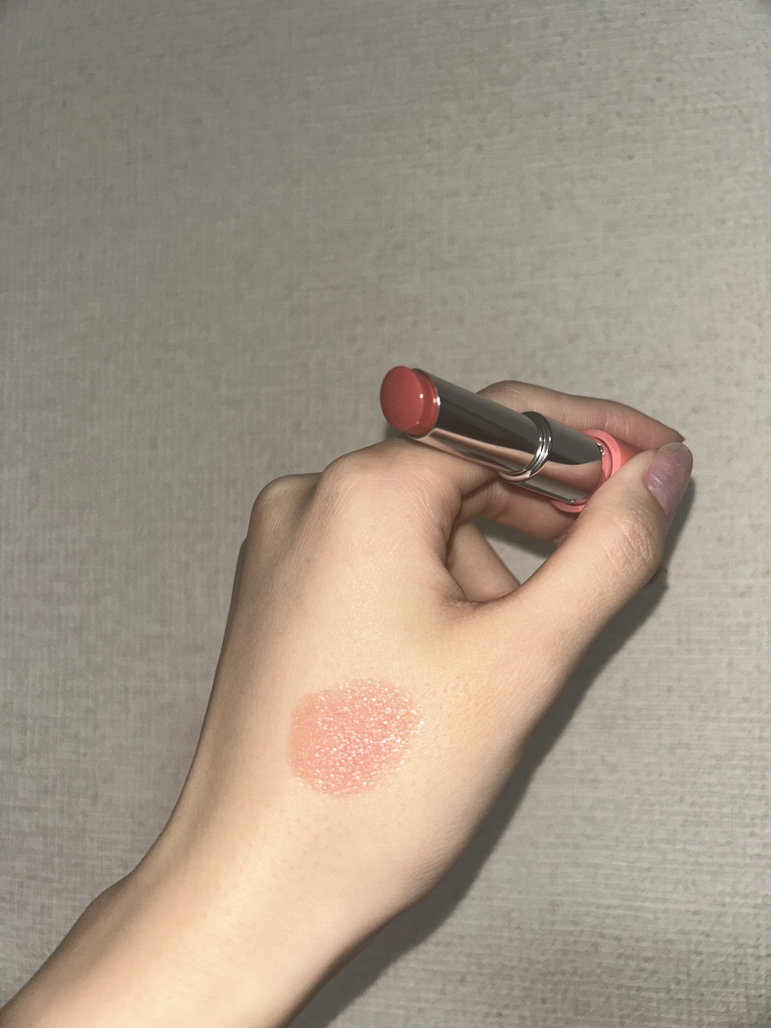 ノーウェアリップスティック バーミンググロー/espoir/口紅を使ったクチコミ（2枚目）