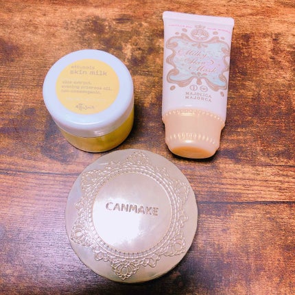 ミルキースキンマスク/MAJOLICA MAJORCA/化粧下地を使ったクチコミ(2枚目)