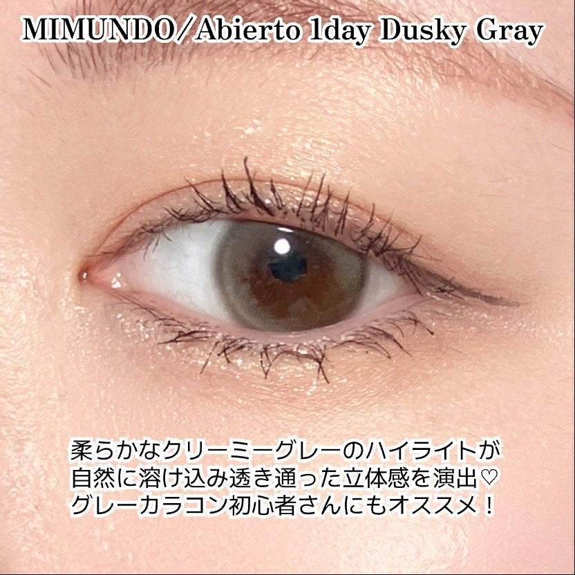 Abierto 1Day/mimundo/ワンデー(1DAY)カラコンを使ったクチコミ(5枚目)