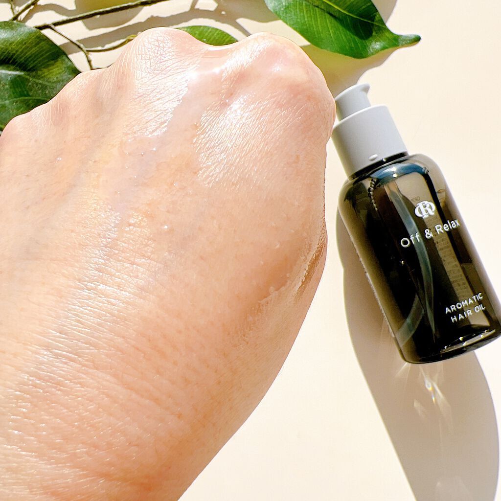 アロマティックヘアオイル カシス＆ミュゲの香り/Off&Relax/ヘアオイルを使ったクチコミ（3枚目）
