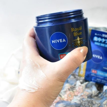 ニベア ロイヤルブルーボディクリーム うるおい密封ケア/ニベア/ボディクリームを使ったクチコミ(4枚目)