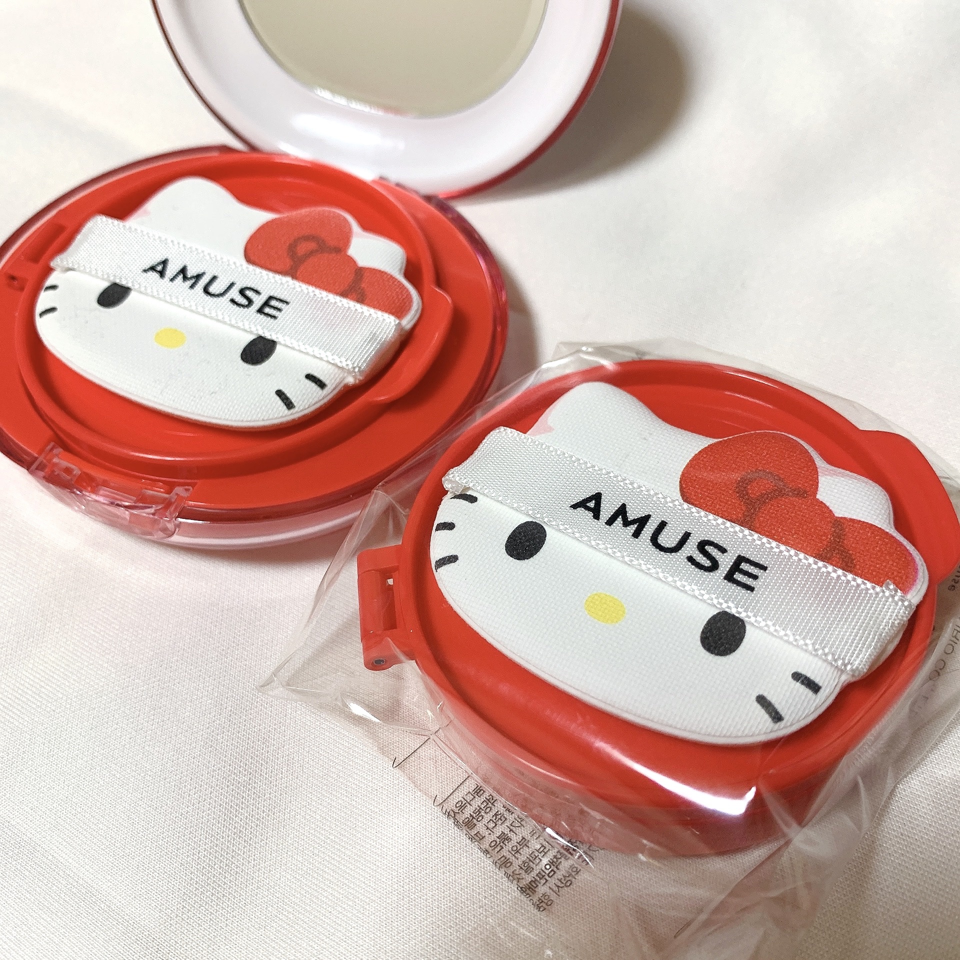 セラミックスキンパーフェクタークッション/AMUSE/ファンデーションを使ったクチコミ（1枚目）