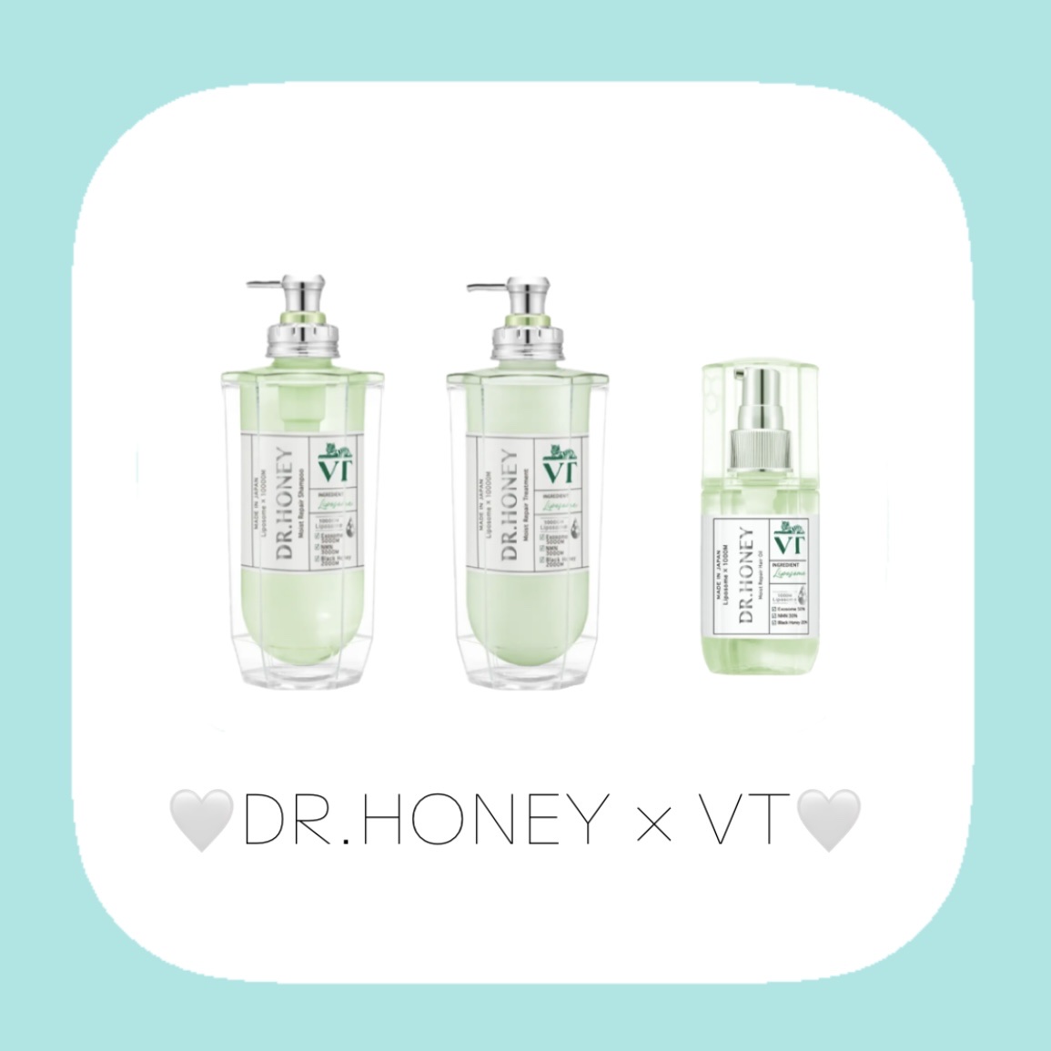 アンドハニー × VT ディープモイスト ヘアオイル 3.0/&honey/ヘアオイルを使ったクチコミ（3枚目）